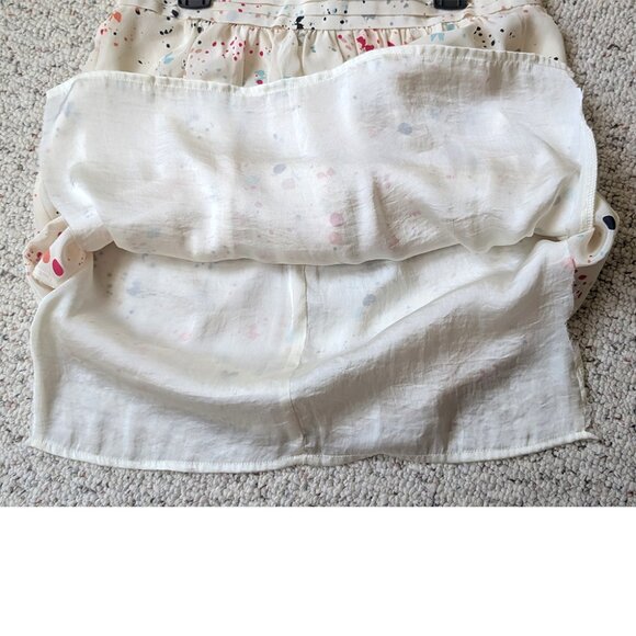 Greylin 100% silk mini skirt - Size M - Picture 9 of 11